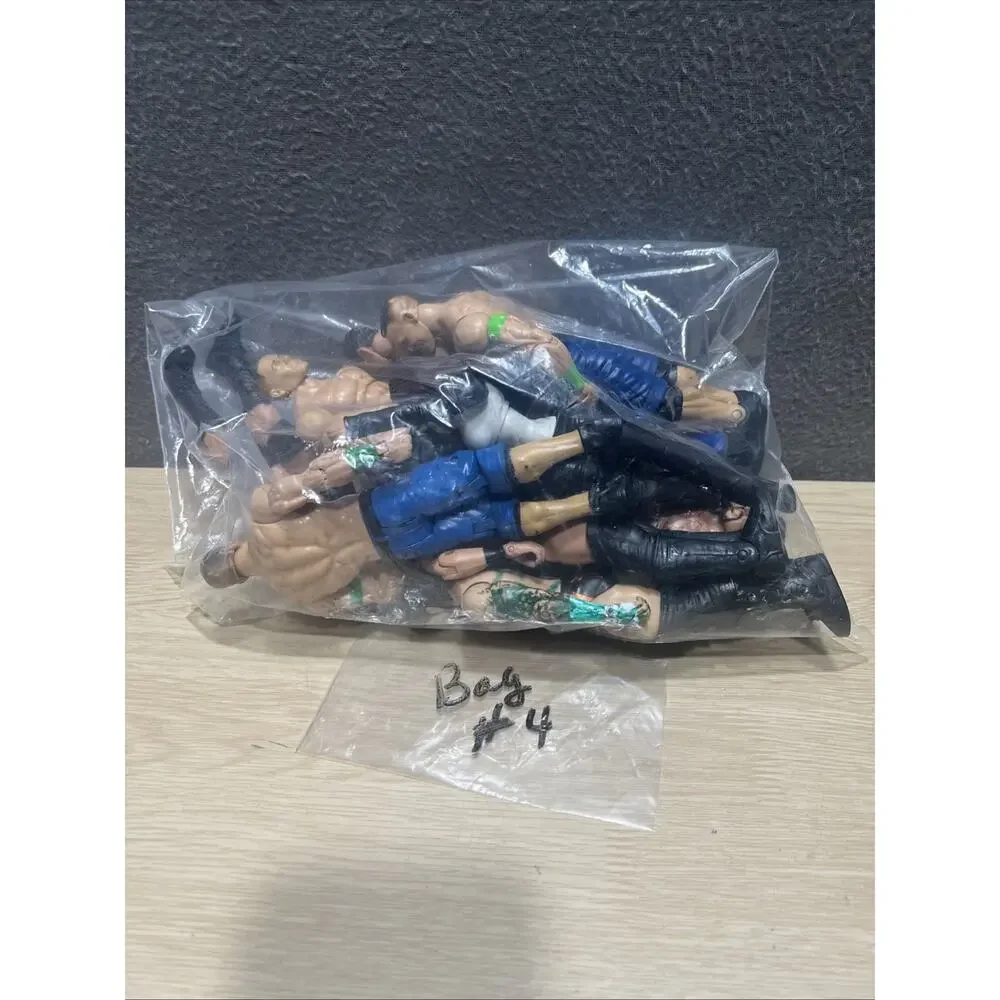 Mattel WWE Wrestling Bundle Of 10 Action Figures John Cena Punk The Miz Stephani